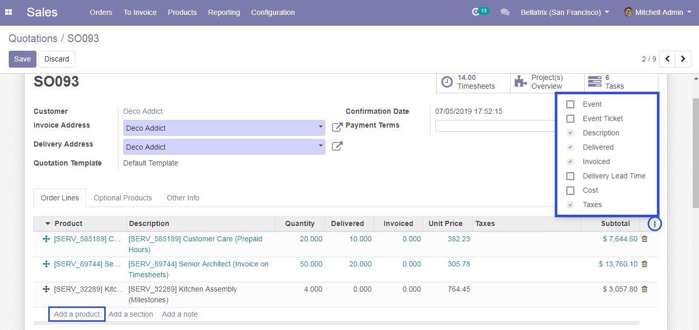 Odoo CMS - a big picture