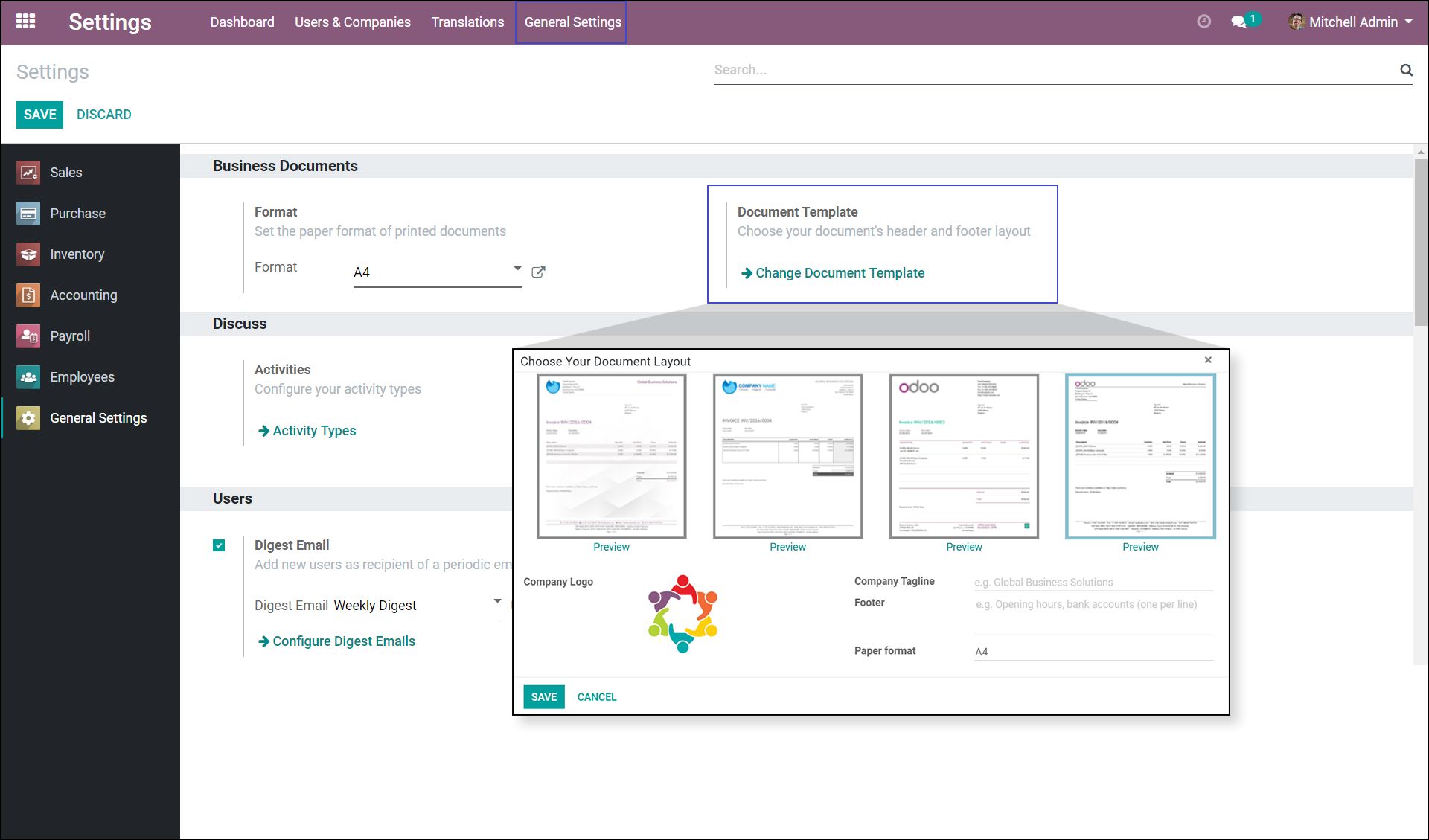 Odoo CMS - a big picture