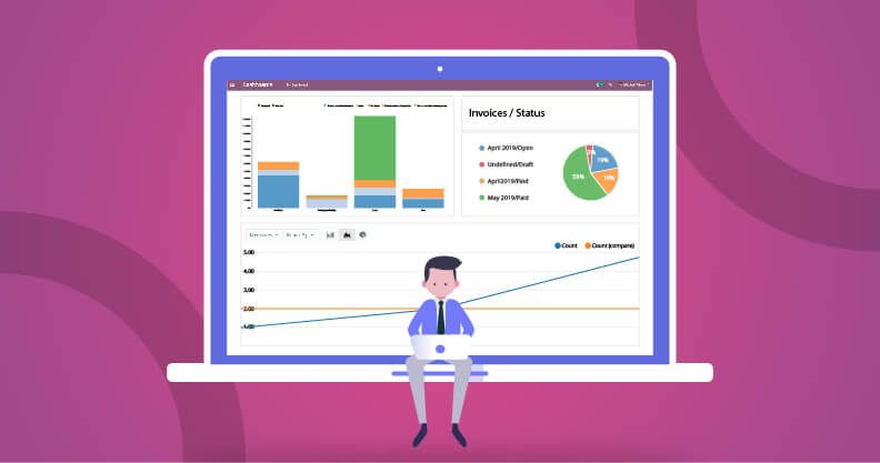 Odoo text and image block